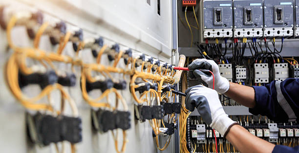 Professional Electrician technician working in Northfield, MN